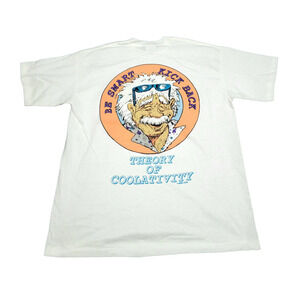 Senor Lopez Theory Of Coolativity Men's Single Stitch Vintage T Shirt Size XL